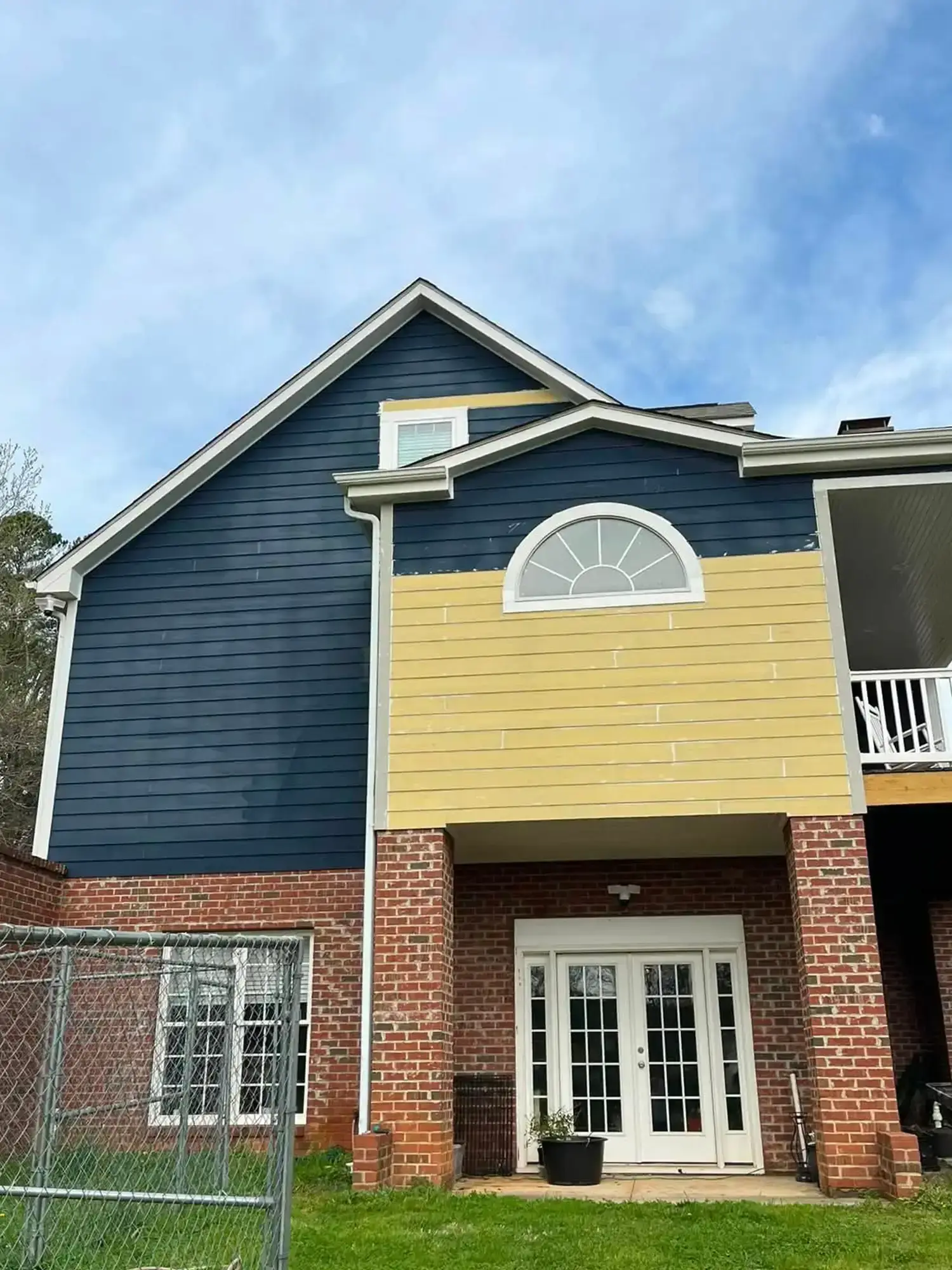 Exterior Painting Project 7 before view