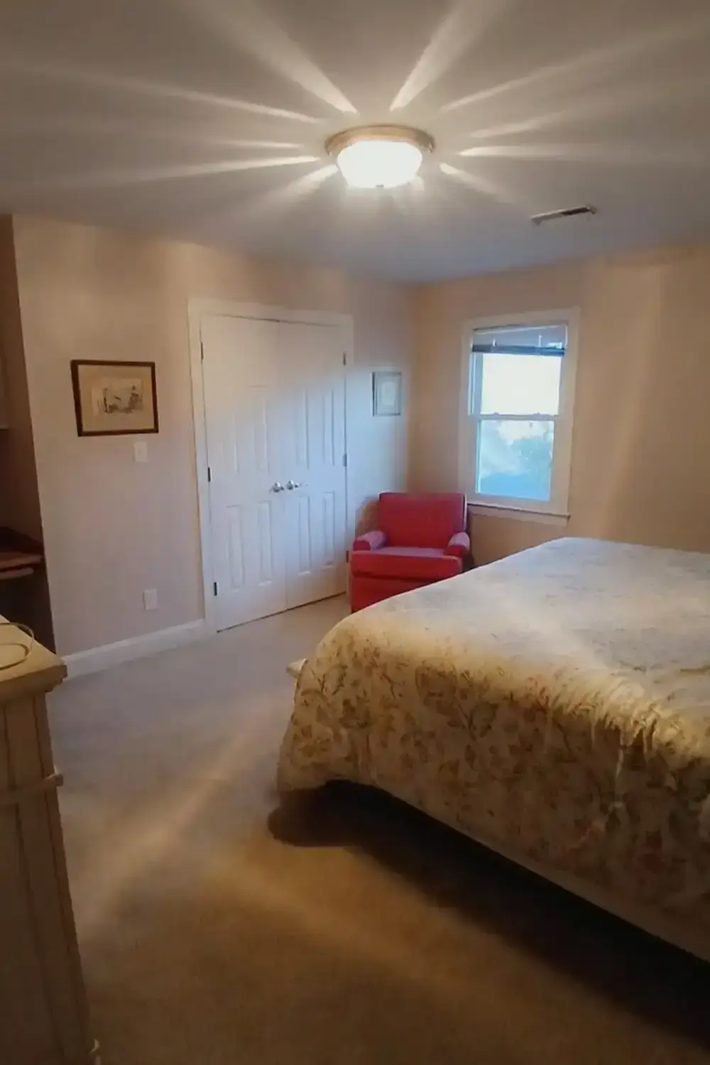 Interior painting after